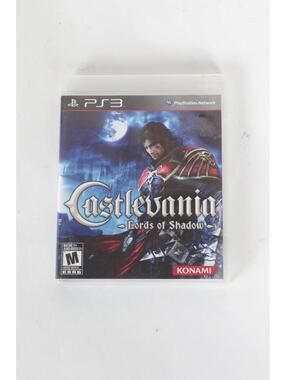2010's Konami Playstation 3 Castlevania Lords of Shadow